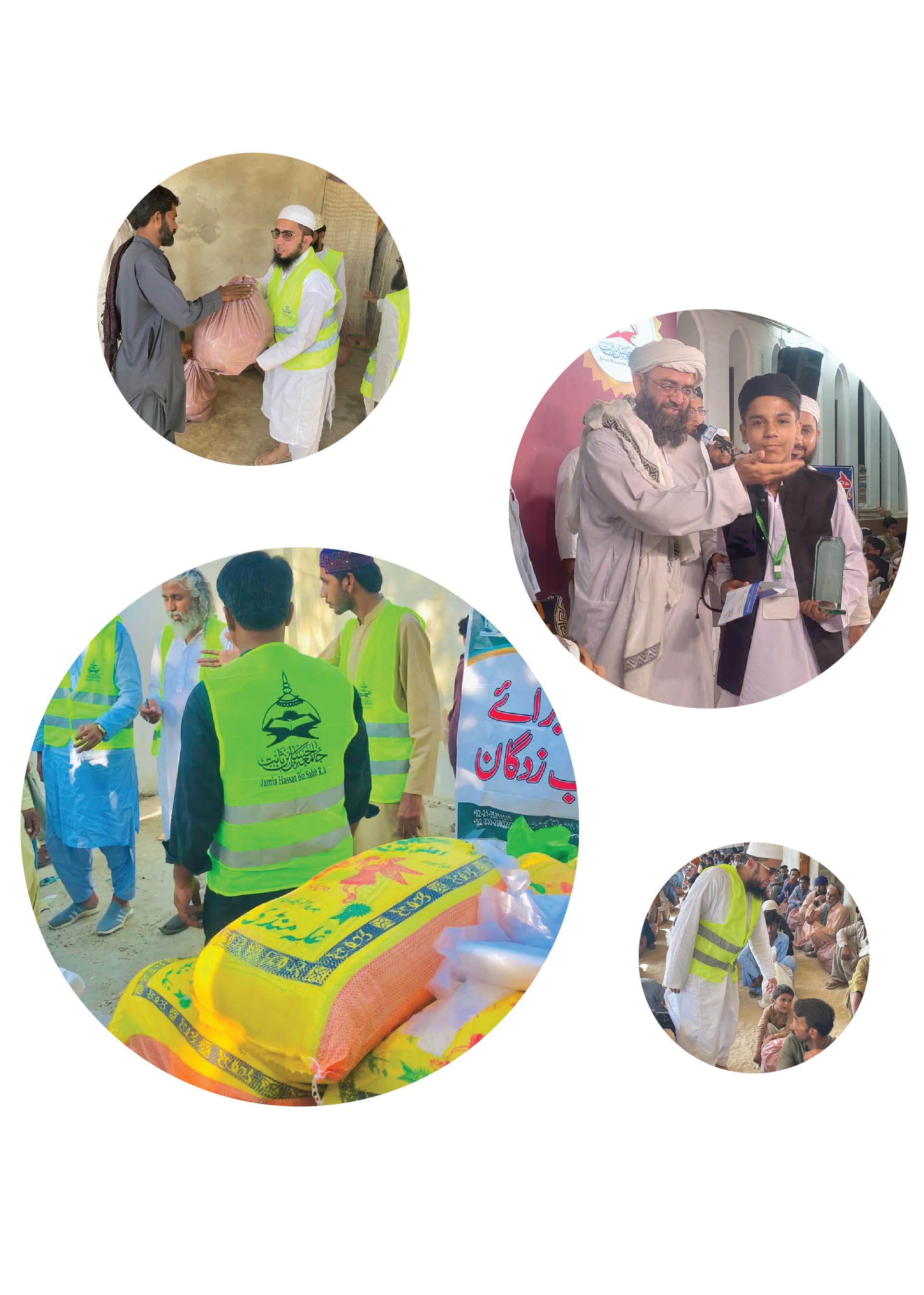 distributing zakat