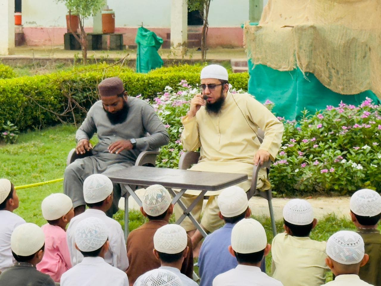 Masjid Construction Update — Walls Complete, Roof Work Begins